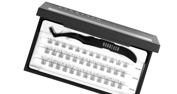 Cils pré-collés pour extensions à domicile nanolash